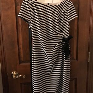 Black and white dress